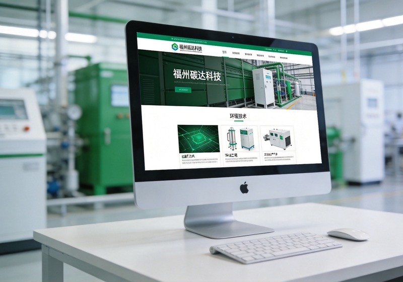 将乐碳达科技网站效果图
